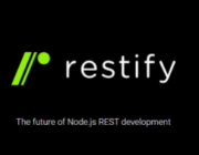 node中使用restify框架，增删改查、上传文件简单记录